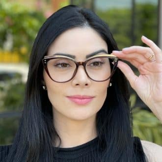 safine com br oculos feminino 2 em 1 clip on gatinho marrom amelia 7