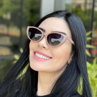 safine com br oculos feminino 2 em 1 clip on gatinho nude joice 1
