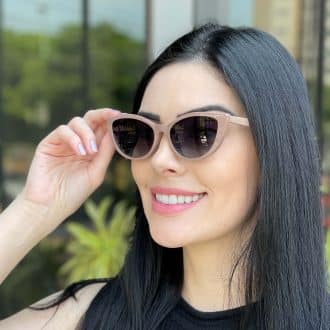 safine com br oculos feminino 2 em 1 clip on gatinho nude joice