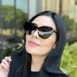 safine com br oculos feminino 2 em 1 clip on gatinho tartaruga amelia 1