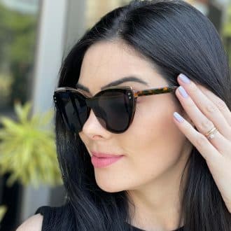 safine com br oculos feminino 2 em 1 clip on gatinho tartaruga amelia 2