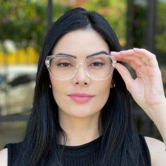 safine com br oculos feminino 2 em 1 clip on gatinho transparente e tartaruga isis 16