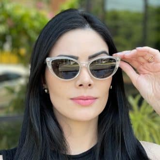 safine com br oculos feminino 2 em 1 clip on gatinho transparente joice 3