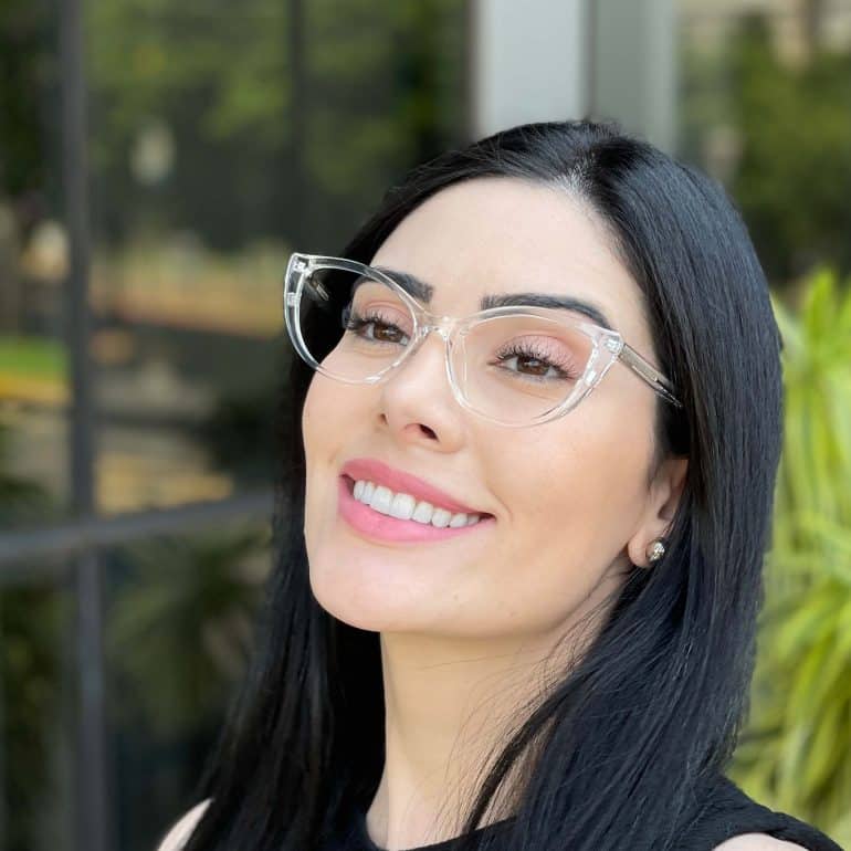safine com br oculos feminino 2 em 1 clip on gatinho transparente joice 5