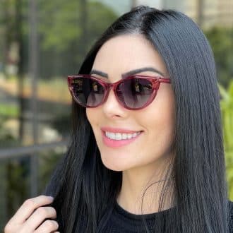 safine com br oculos feminino 2 em 1 clip on gatinho vinho joice