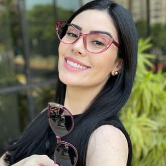 safine com br oculos feminino 2 em 1 clip on gatinho vinho joice 8