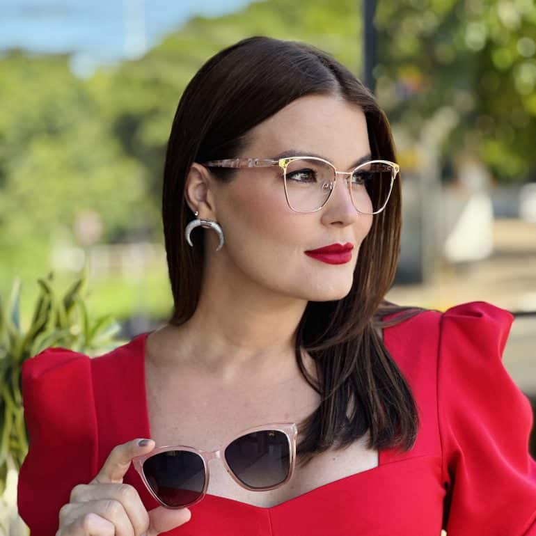 safine com br oculos 2 em 1 clip on gatinho rose elisa 1
