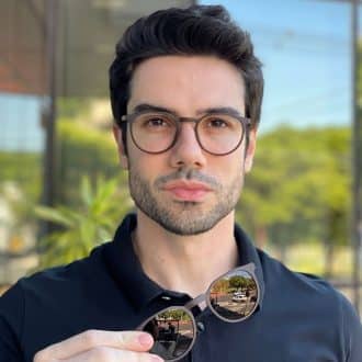 safine com br oculos 2 em 1 clip on masculino redondo marrom caleb 3