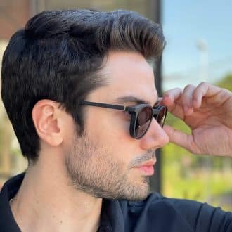 safine com br oculos 2 em 1 clip on masculino redondo preto caleb 3