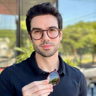 safine com br oculos 2 em 1 clip on masculino redondo vinho bento 5