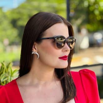 safine com br oculos 2 em 1 clip on redondo marrom degrade paloma