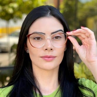 safine com br oculos 2 em 1 clip on redondo marrom e transparente paloma 8