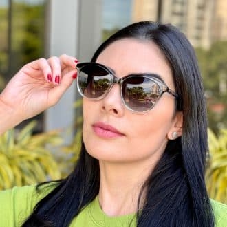 safine com br oculos 2 em 1 clip on redondo preto transparente paloma 1