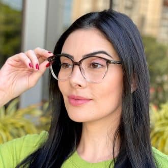 safine com br oculos 2 em 1 clip on redondo preto transparente paloma 5