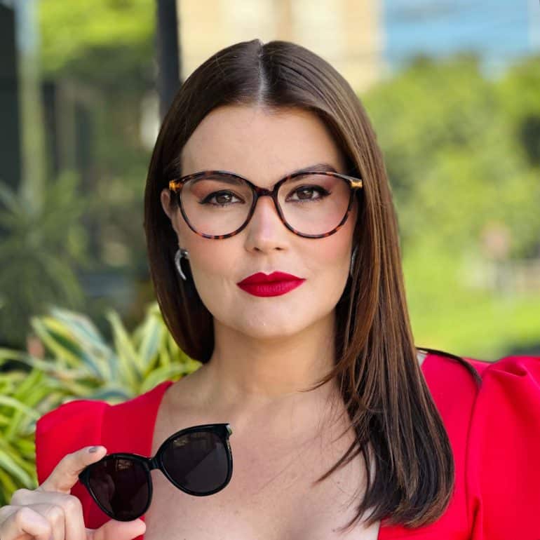 safine com br oculos 2 em 1 clip on redondo tartaruga e preto paloma 2