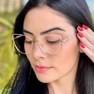 safine com br oculos de grau feminino gatinho branco e rosa eva 2