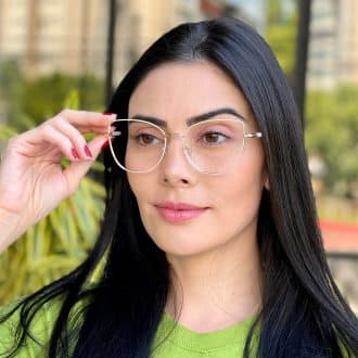safine com br oculos de grau feminino gatinho nude eva
