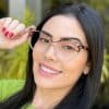 safine com br oculos de grau feminino gatinho transparente livia