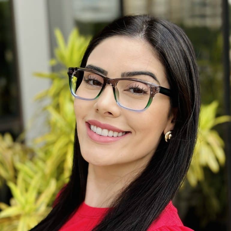 safine com br oculos de grau feminino quadrado colorido manu 1