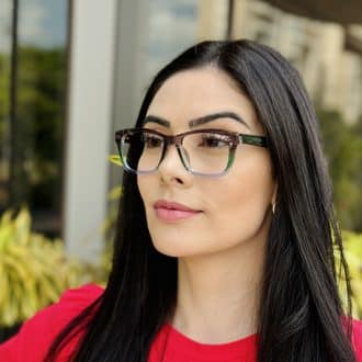 safine com br oculos de grau feminino quadrado colorido manu 3