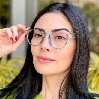 safine com br oculos de grau feminino redondo azul raissa 1