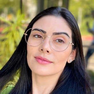 safine com br oculos de grau feminino redondo marrom mavi 3