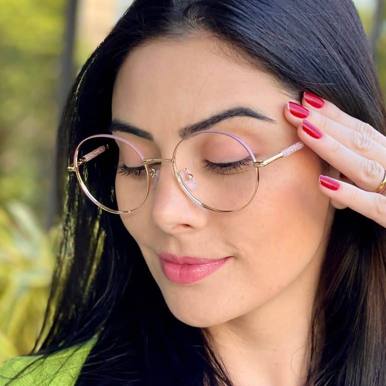 safine com br oculos de grau feminino redondo marrom mavi 4