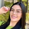 safine com br oculos de grau hexagonal prata e marrom rebeca 9