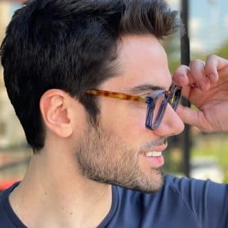 safine com br oculos de grau masculino quadrado azul leandro 2