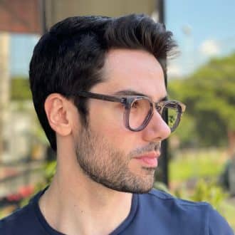 safine com br oculos de grau masculino quadrado cinza leandro 2