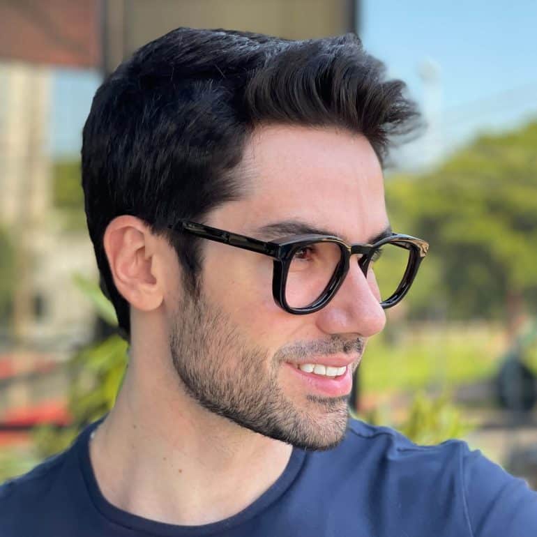 safine com br oculos de grau masculino quadrado preto leandro 2