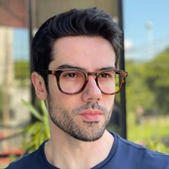 safine com br oculos de grau masculino quadrado tartaruga leandro 1