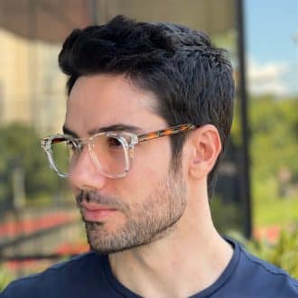 safine com br oculos de grau masculino quadrado transparente leandro 3
