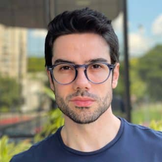 safine com br oculos de grau masculino redondo azul lennon