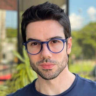 safine com br oculos de grau masculino redondo azul luiz