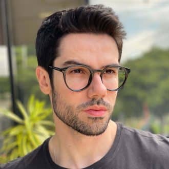 safine com br oculos de grau masculino redondo preto diogo 1