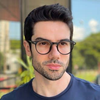 safine com br oculos de grau masculino redondo preto luiz 1