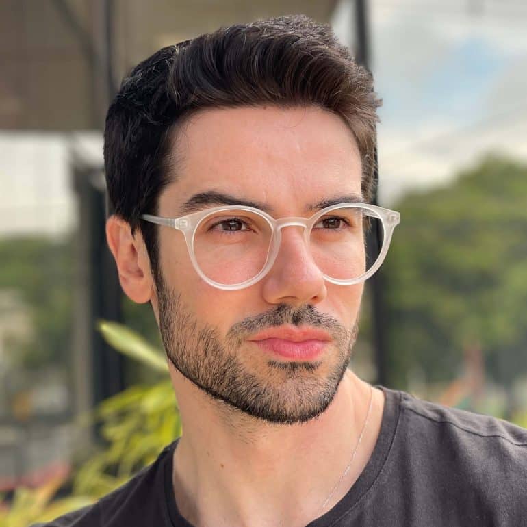 safine com br oculos de grau masculino redondo transparente diogo 1