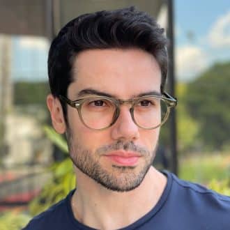 safine com br oculos de grau masculino redondo verde lennon 1