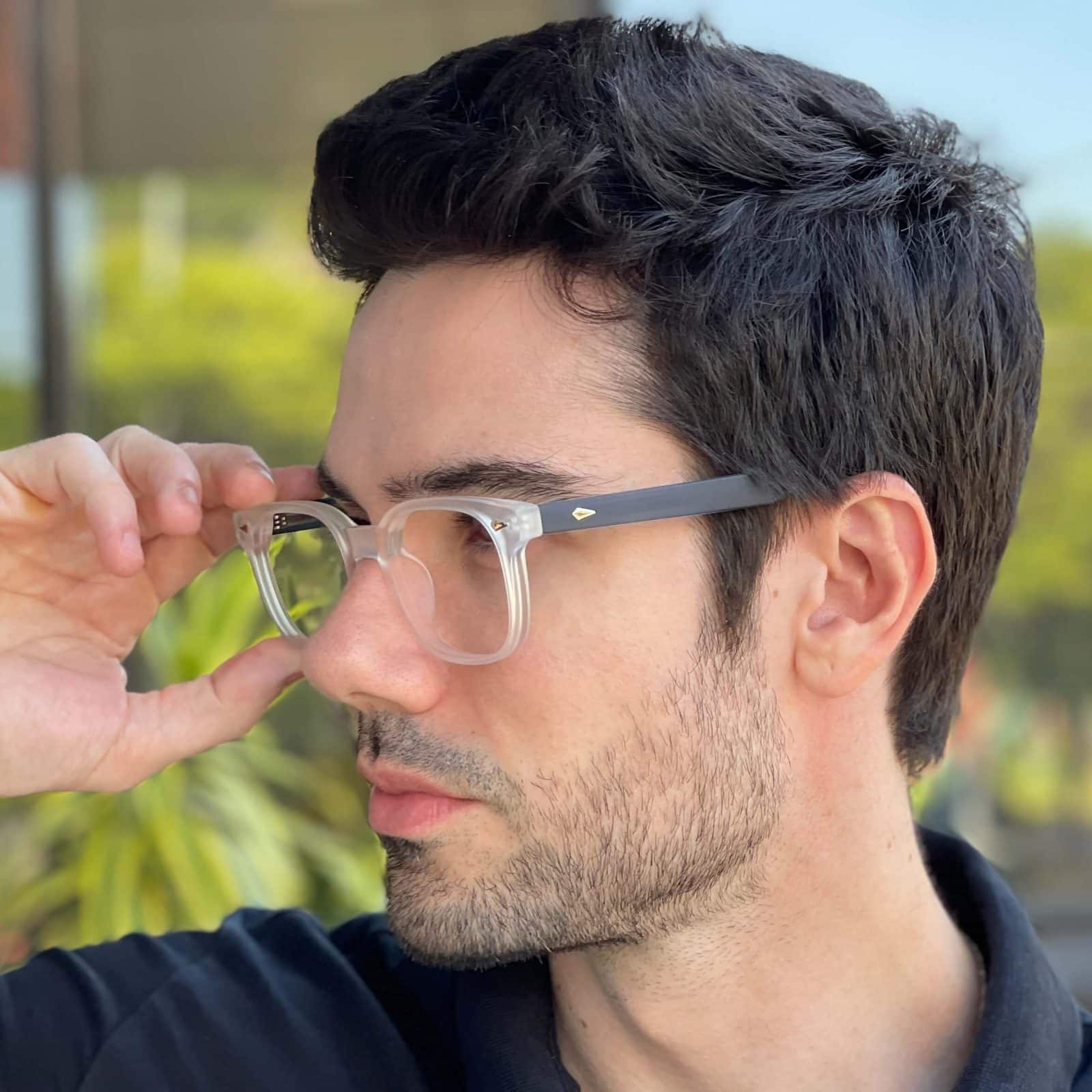 safine com br oculos de grau masculino retangular fosco mauro 3 safine com br oculos de grau masculino retangular fosco mauro 3
