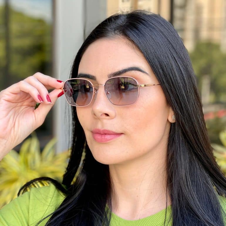 safine com br oculos de sol feminino oval nude julie