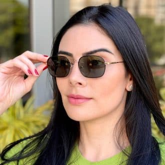 safine com br oculos de sol feminino oval verde julie