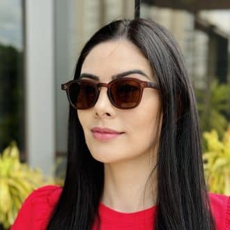 safine com br oculos de sol feminino quadrado marrom vivi 2
