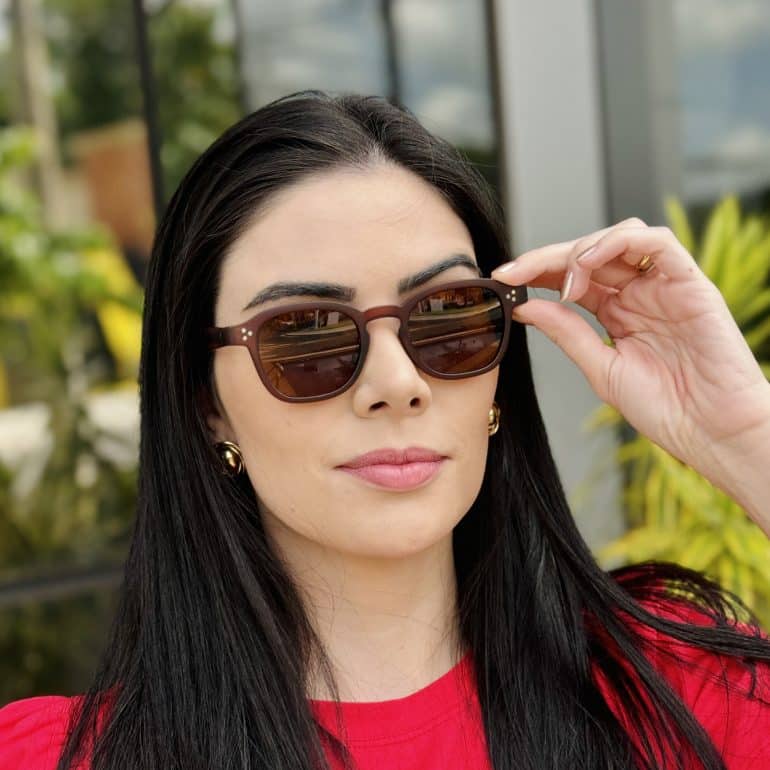 safine com br oculos de sol feminino quadrado marrom vivi 3