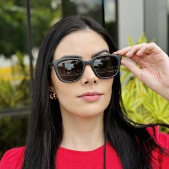 safine com br oculos de sol feminino quadrado preto fosco catarina 1