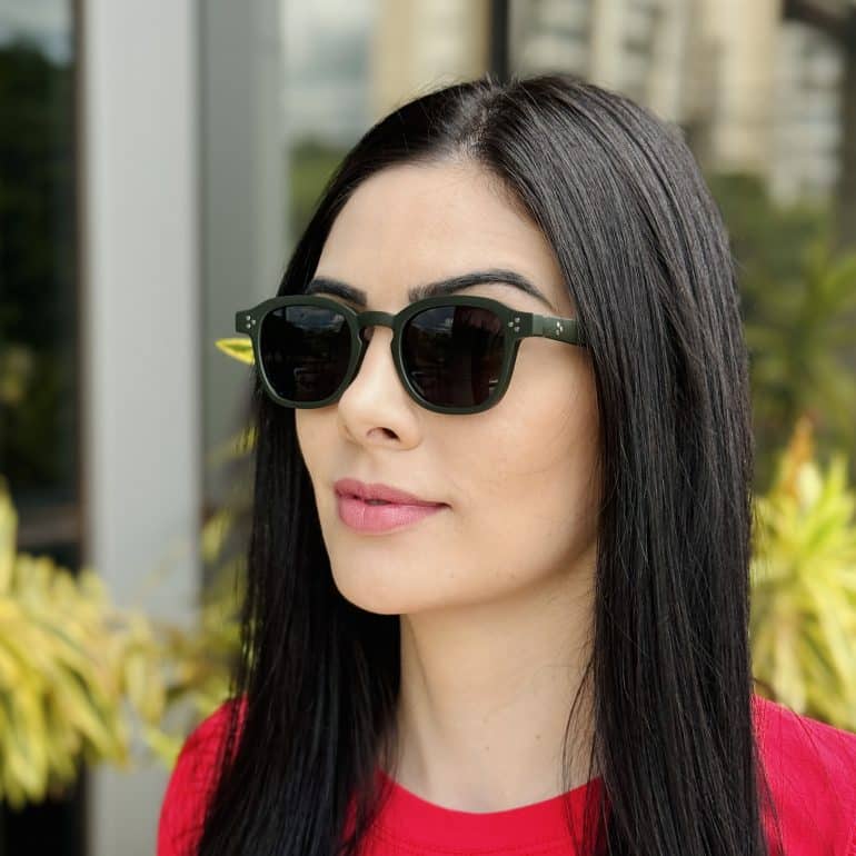 safine com br oculos de sol feminino quadrado verde vivi 3