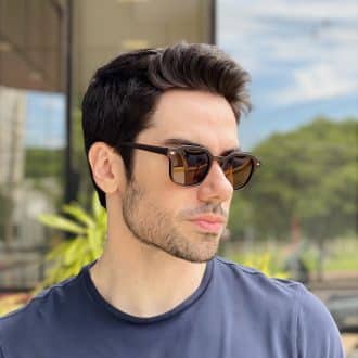 safine com br oculos de sol masculino quadrado marrom fabricio 1