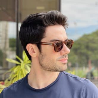 safine com br oculos de sol masculino quadrado marrom marlon 2