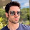 safine com br oculos de sol masculino redondo grafite mathias