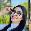 safine com br oculos de grau feminino gatinho azul dulce